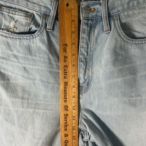 Madewell Classic Straight Full-Length Jeans Fitzgerald Wash Size 29 - Picture 16 of 17